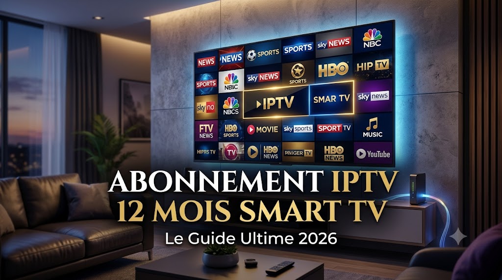 abonnement iptv 12 mois smart tv